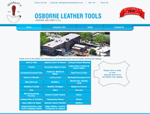 Tablet Screenshot of osborneleathertools.com